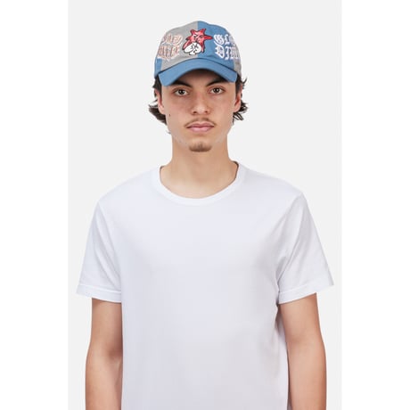 DIME GLO DENIM LOW PRO CAP GREY/STORM BLUE