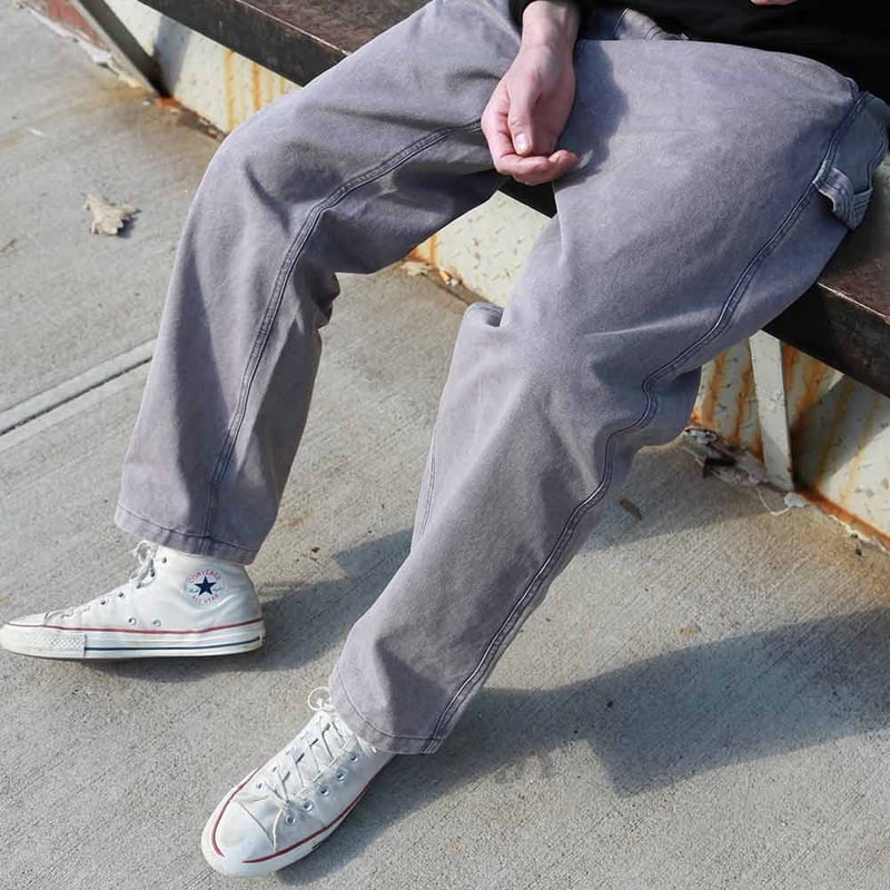 THEORIES PIANO TRAP CARPENTER PANT WASHED LAVEN