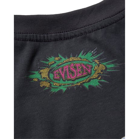 EVISEN BASTARD L/S TEE CHARCOAL