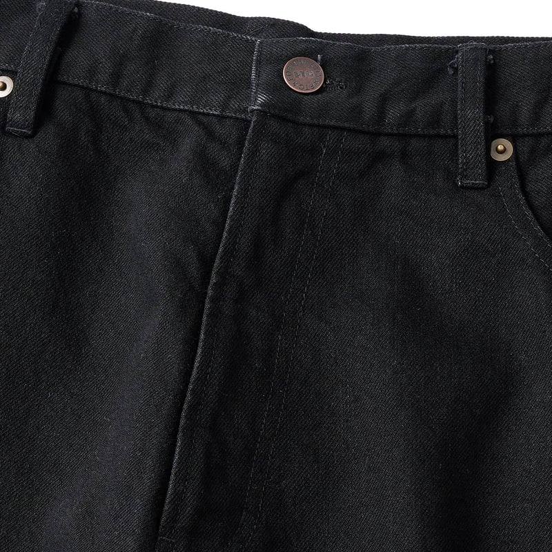 FTC DENIM SHORT BLACK | CANOLA SKATESHOP