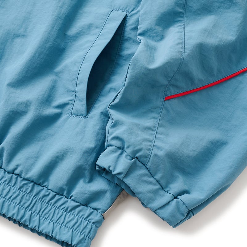 FTC SUPPLEX® NYLON TRACK JACKET DUSTY BLUE | CA