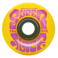OJ WHEELS SUPER JUICE YELLOW 60MM 78A