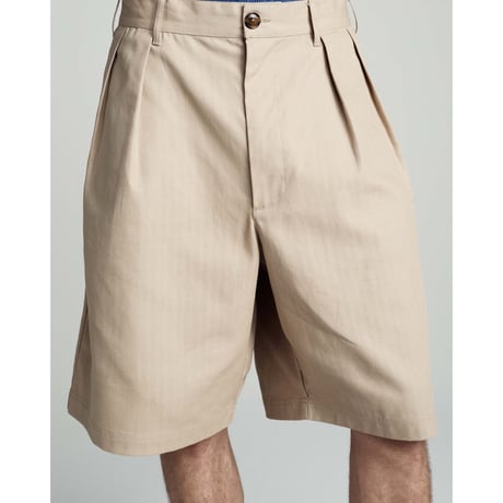 POP TRADING COMPANY BOAT SHORT WHITE PEPPER