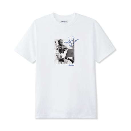 BUTTER GOODS KIND OF BLUE TEE WHITE