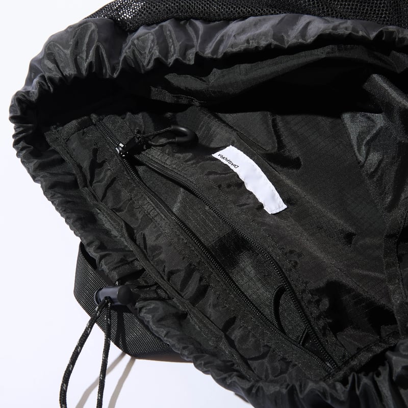 Diaspora skateboards Mesh Knapsack black 【公式通販】