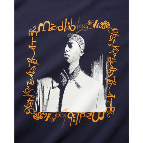 BUTTER GOODS LOOP DIGGA CREWNECK WASHED NAVY