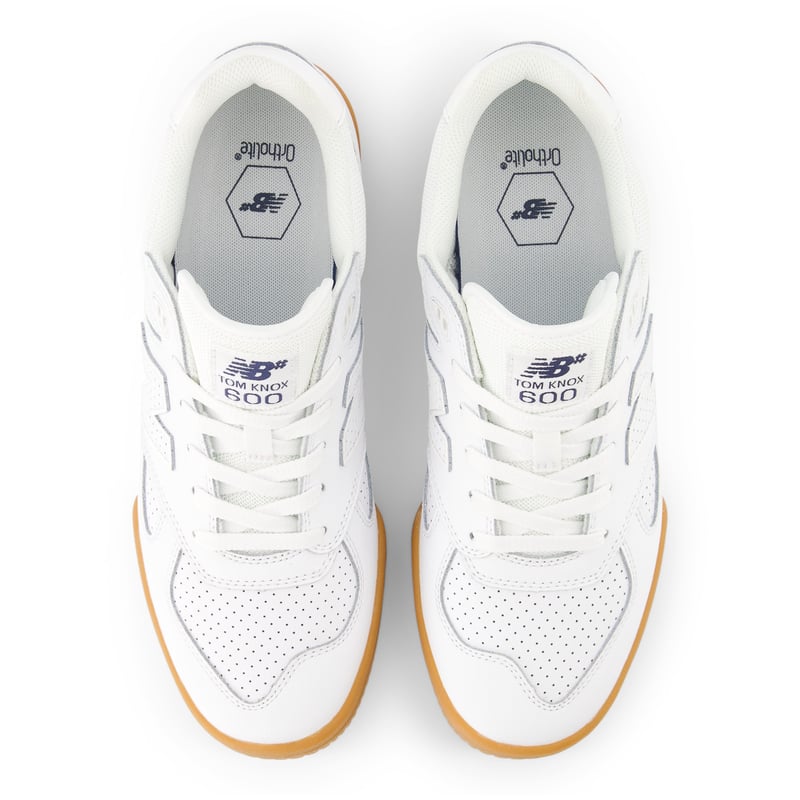 NEW BALANCE NUMERIC TOM KNOX 600 WHITE | CANOLA