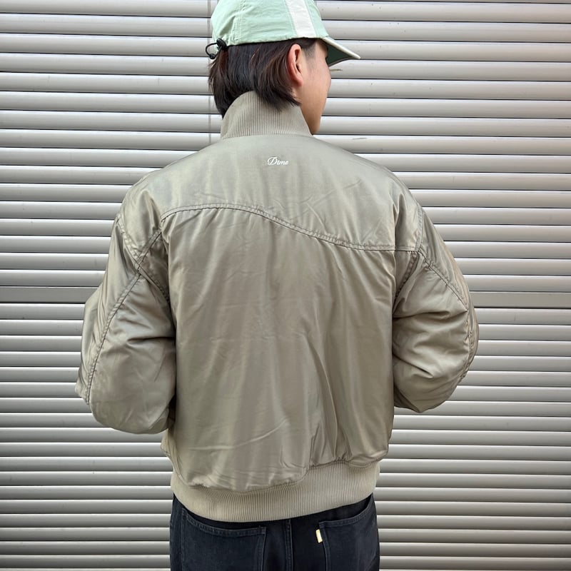 DIME INSULATED BOMBER KHAKI | CANOLA SKATESHOP