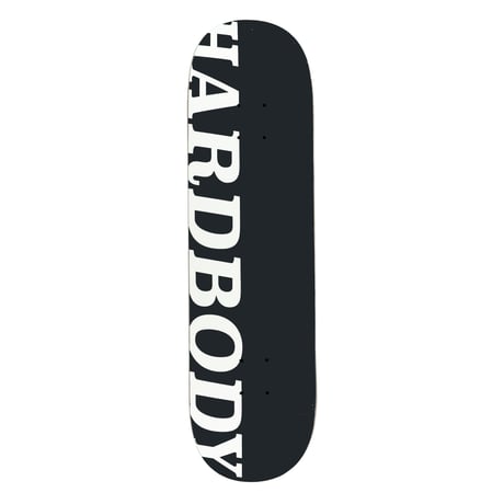 HARDBODY CLASSIC LOGO DECK (BLACK/WHITE)