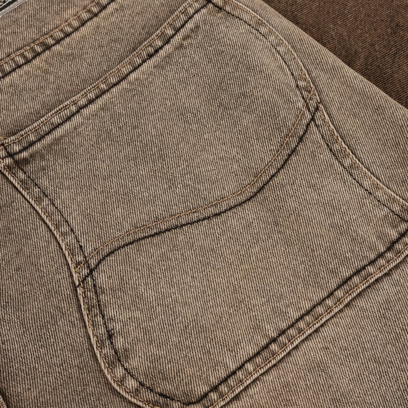DIME CLASSIC BAGGY DENIM PANTS DIPPED SANDBLAST