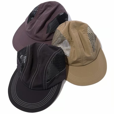 DIASPORA SKATEBOARDS SIDE MESH LONG BILL CAP