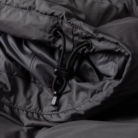 DIME PLEATED PUFFER CHARCOAL