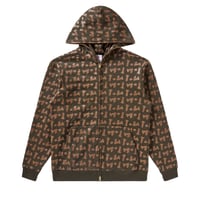 BRONZE 56K × ICECREAM HARDWARE FULL ZIP HOODIE