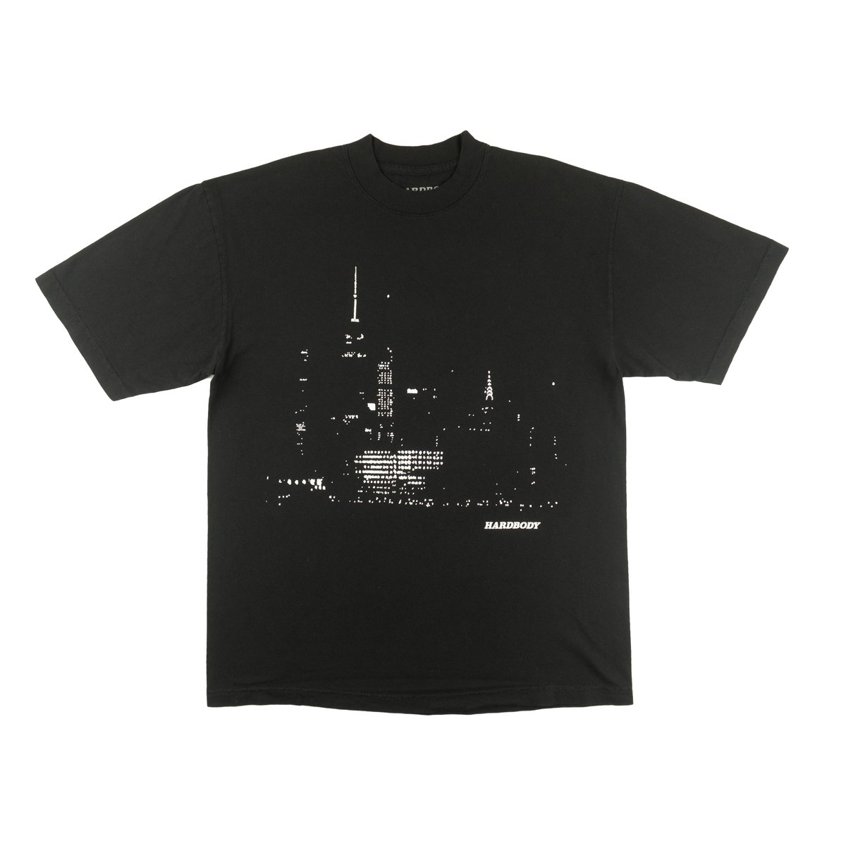HARDBODY NYC TEE BLACK | CANOLA SKATESHOP