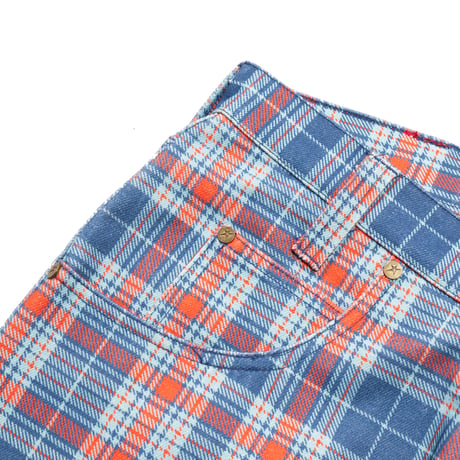 CARPET COMPANY C-STAR PLAID DENIM BLUE