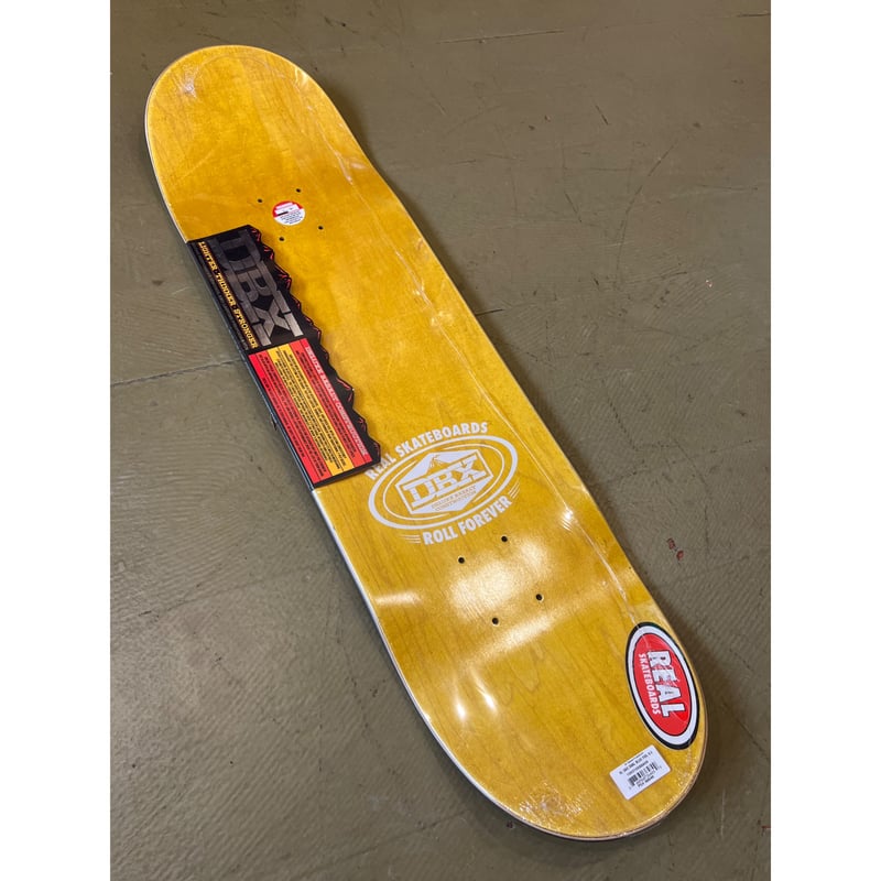 REAL DBX OVAL BLUE FOIL DECK 8.5 | CANOLA SKATE