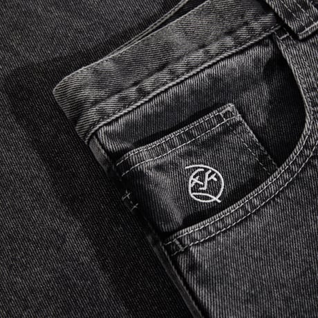 POLAR SKATE.CO BIG BOY PANTS SILVER BLACK