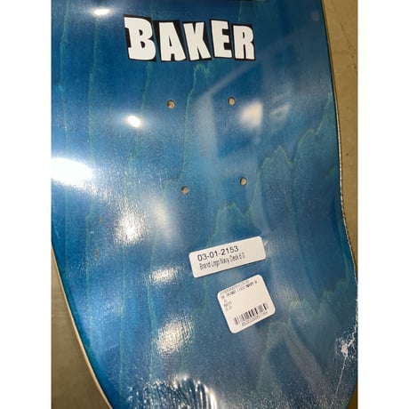 BAKER BRAND LOGO NAVY DECK