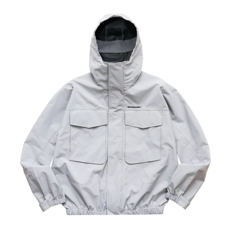 LIDAIRPEAKS ALL WEATHER JACKET WATER GREY