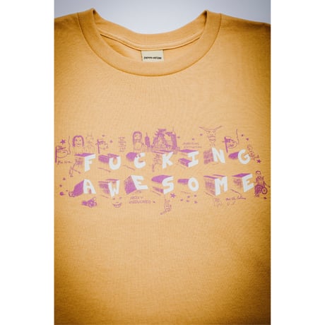 FUCKING AWESOME SCREWBALL LOCO TEE ADOBE