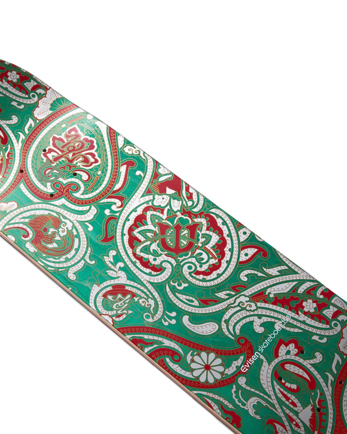 EVISEN PAISLEY RED TURQUOISE DECK 8.0 | CANOLA