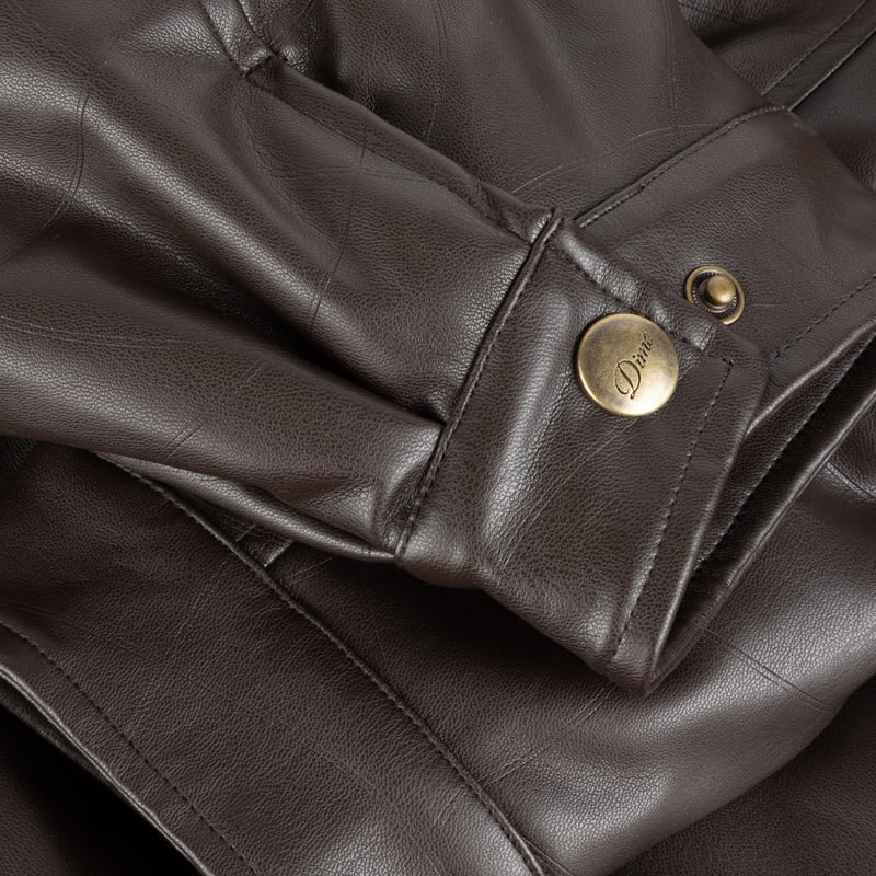 ⠀*様 Dime ジャケット DIME DEBOSSED WAVY JACKET BROWN | CANOLA SKATESHOP