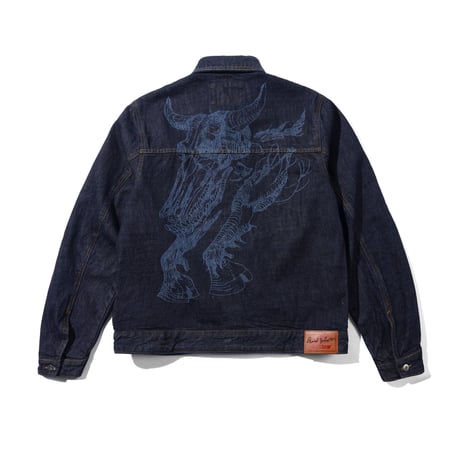 BUTTER GOODS BULL SELVEDGE DENIM JACKET RAW INDIGO