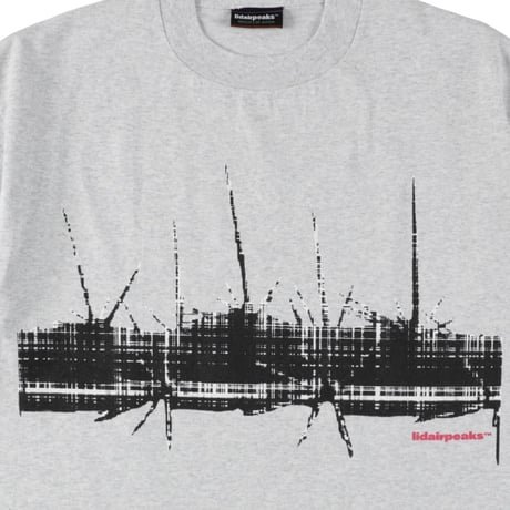LIDAIRPEAKS PLAID CACTUS TEE ASH