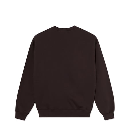 POLAR SKATE.CO DAVE CREWNECK NEW SPORT CHOCOLATE