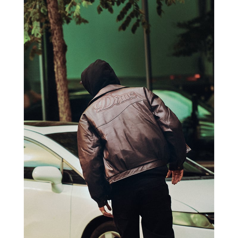 ⠀*様 Dime ジャケット Dime / Debossed Wavy Jacket (Black) | T.F.L onl