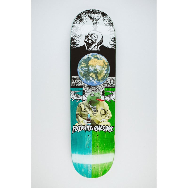 FUCKING AWESOME LOUIE LOPEZ 3D FROG SPLIT DECK