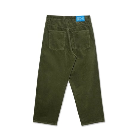 POLAR SKATE.CO BIG BOY CORD PANTS UNIFORM GREEN