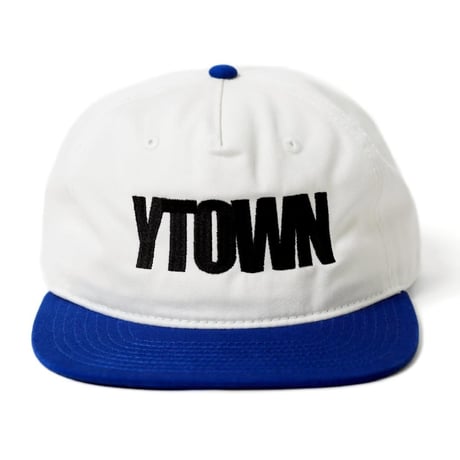 Y TOWN PLAYAZ YTOWN BOX LOGO CAP BLUE