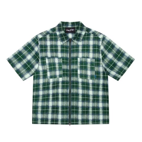 WKND WILSON ZIP SHIRTS GREEN
