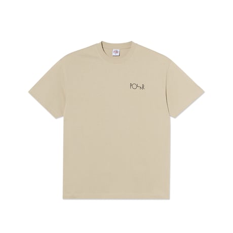 POLAR SKATE.CO NO COMPLIES FOREVER TEE SAND