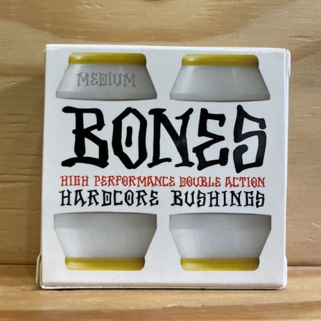 BONES WHEELS BUSHING MEDIUM WHITE PACK