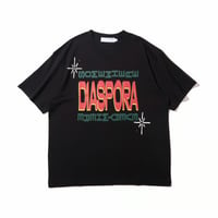DIASPORA SKATEBOARDS TORTAS TEE BLACK
