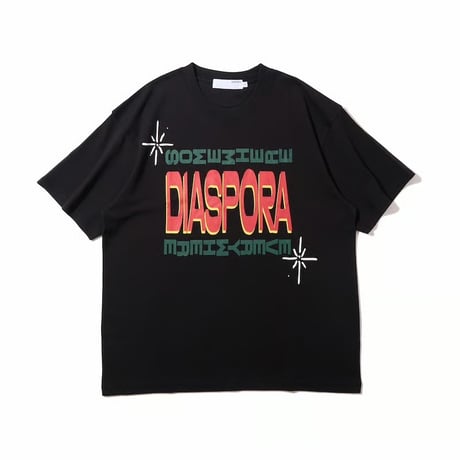 DIASPORA SKATEBOARDS TORTAS TEE BLACK