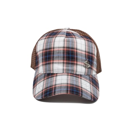 YARDSALE PHANTASY PLAID CAP BROWN