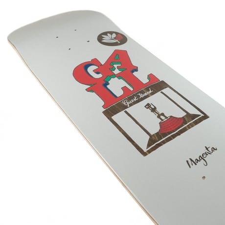 MAGENTA FRED GALL GUEST BOARD 8.25