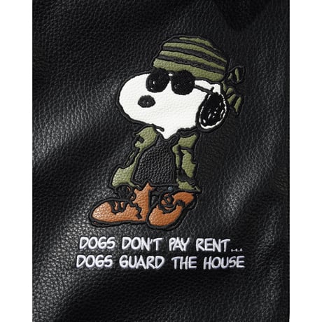 BUTTER GOODS GUARD DOG JACKET BLACK