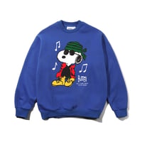 BUTTER GOODS MUSIC CREWNECK ROYAL
