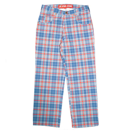 CARPET COMPANY C-STAR PLAID DENIM BLUE