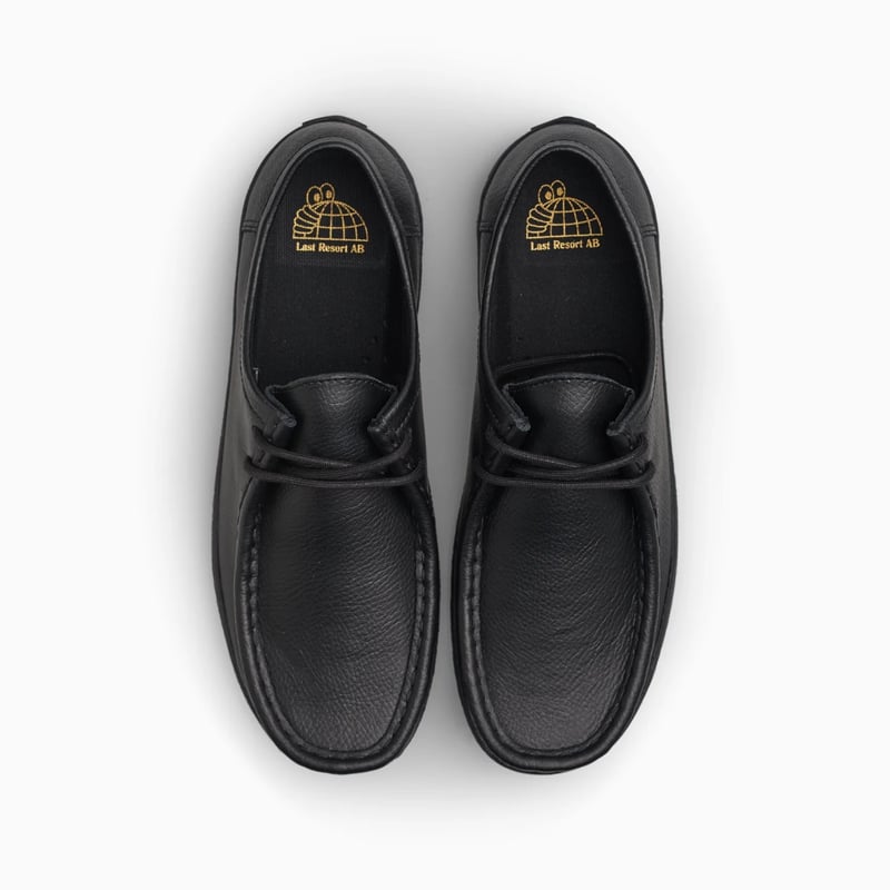 LAST RESORT AB VM006 MOC LO LEATHER BLACK/BLACK