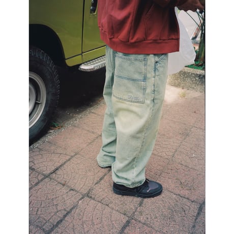 BUTTER GOODS TRIM DENIM JEANS SUNFADE BLUE