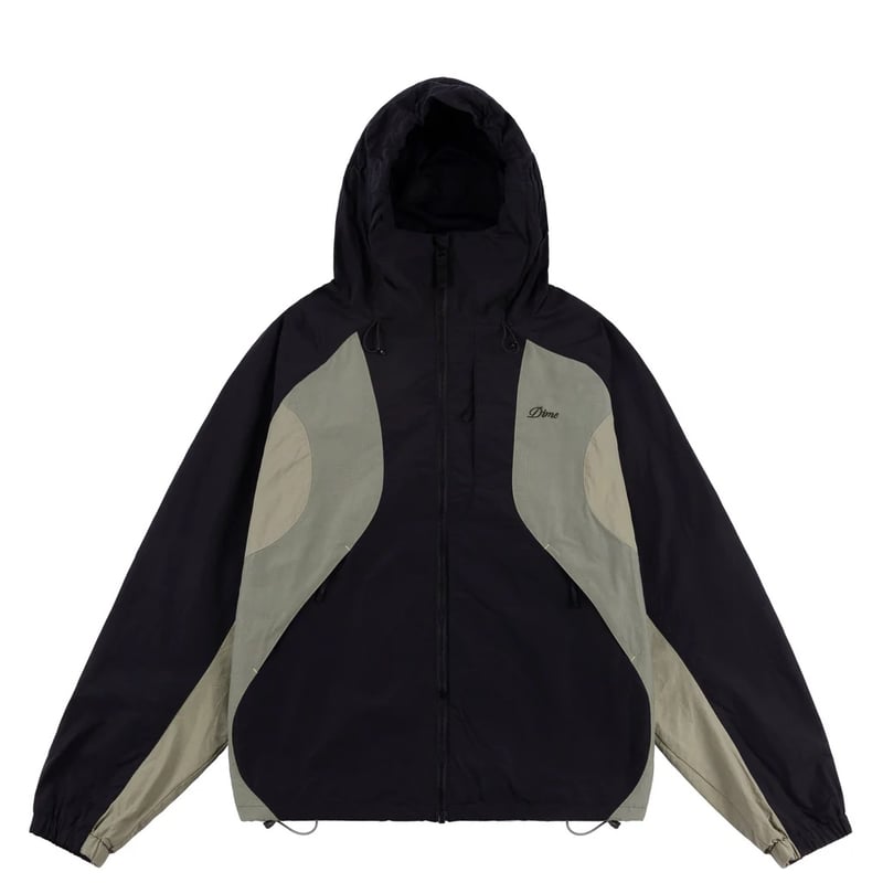 DIME TECH WINDBREAKER BLACK | CANOLA SKATESHOP