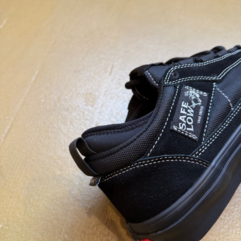 VANS SKATE SAFE LOW BLACK/BLACK | CANOLA SKATESHOP