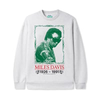 BUTTER GOODS THANKS CREWNECK ASH