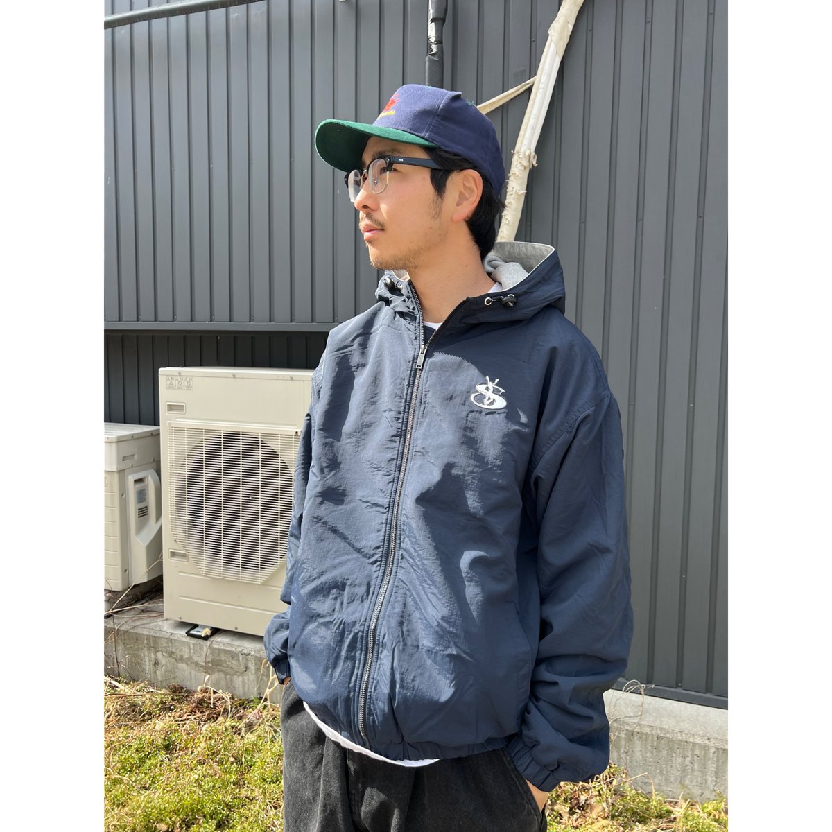 YARDSALE YS DRILL JACKET NAVY | CANOLA SKATESHOP YARDSALE YS DRILL JACKET NAVY | CANOLA SKATESHOP