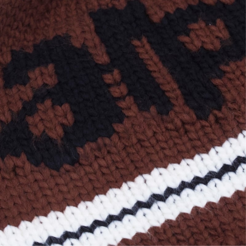 CARPET COMPANY KNIT BEANIE BROWN | CANOLA SKATE